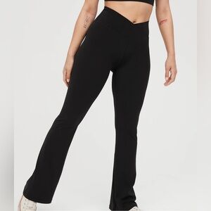 OFFLINE By Aerie Real Me High Waisted Crossover Flare Legging